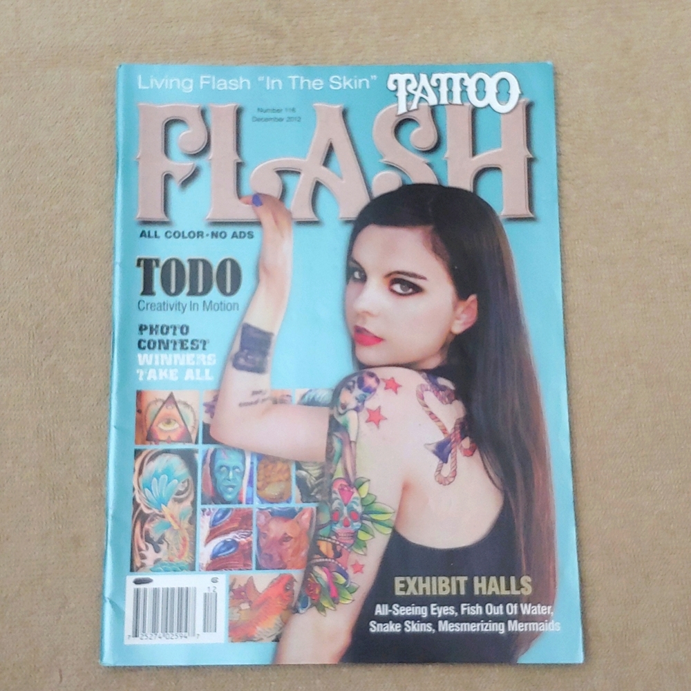 FLASH TATTOO MAGAZINE * #116 * DECEMBER 2012